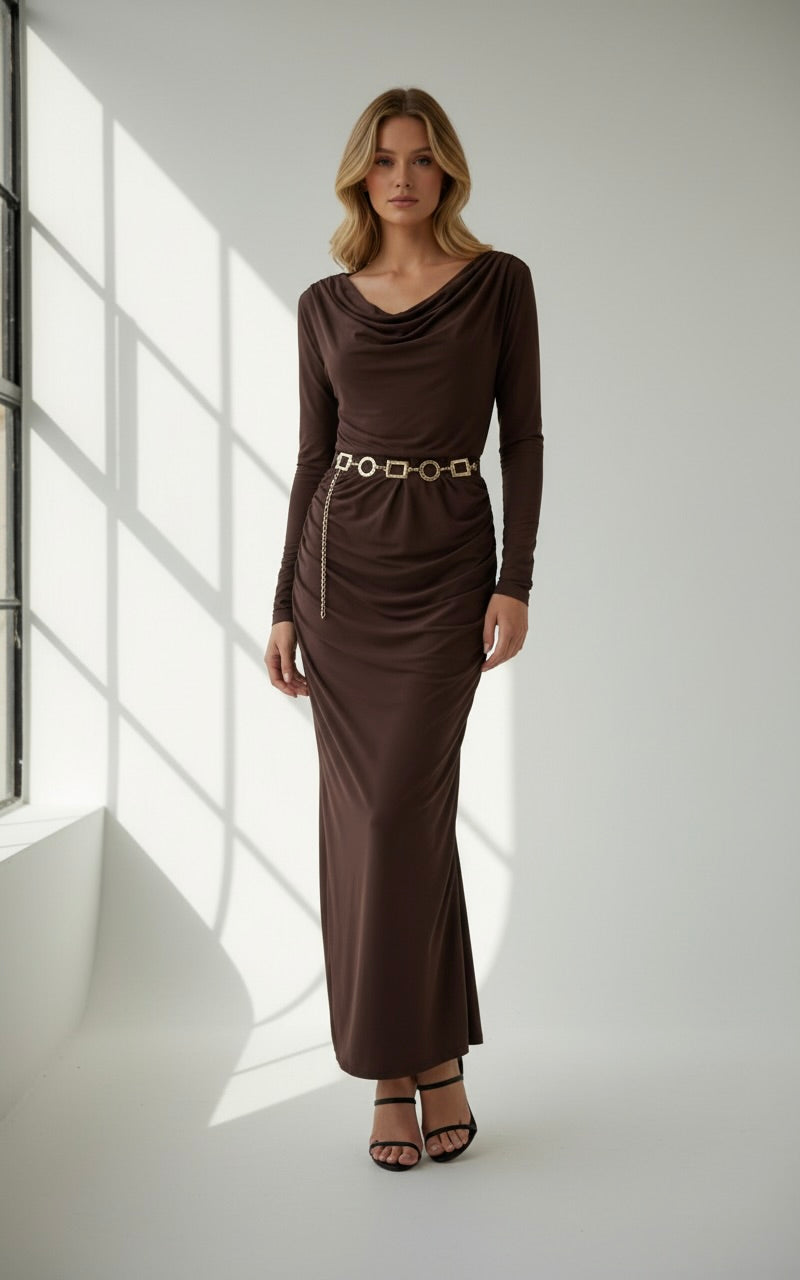 Dress with Belt