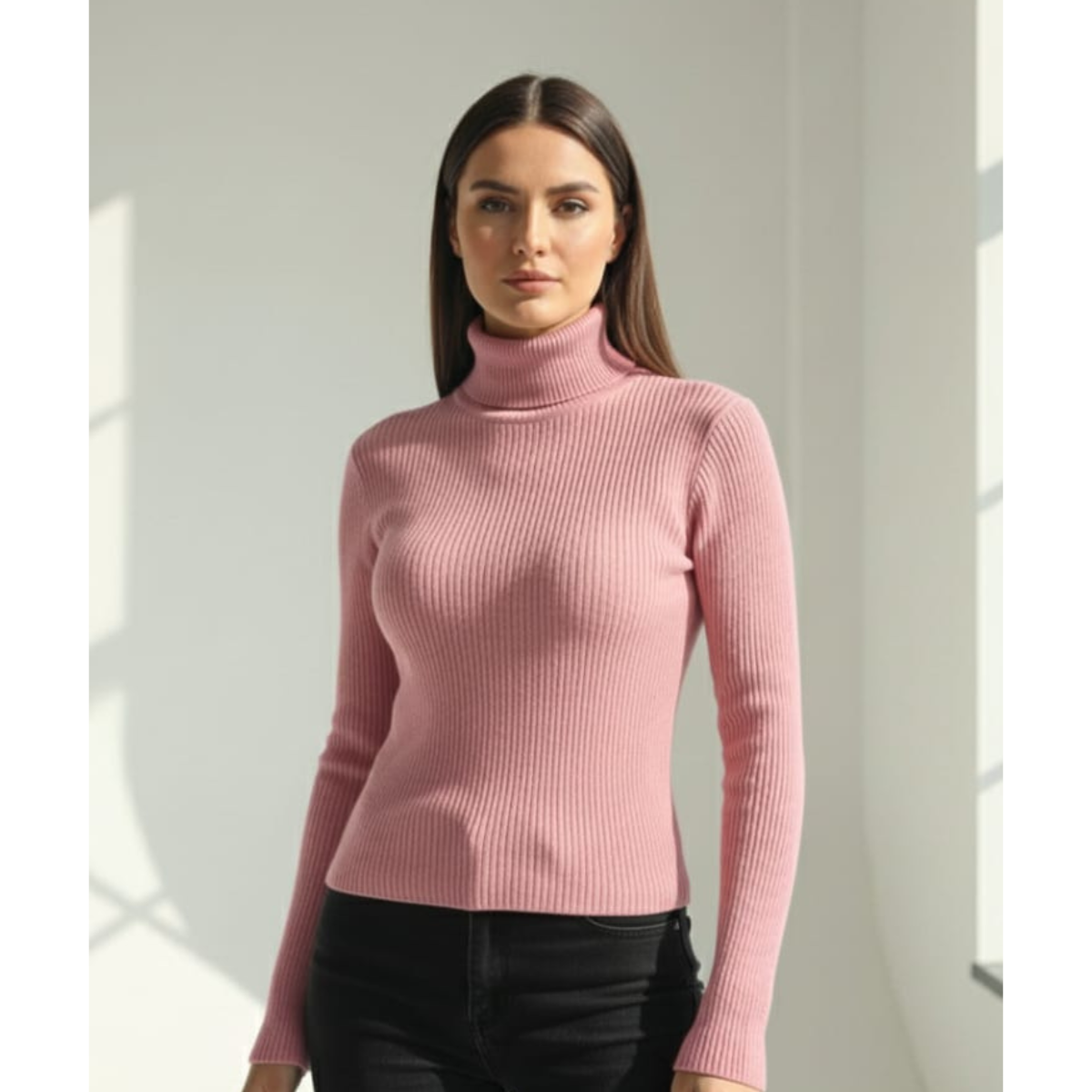 High Neck Sweater