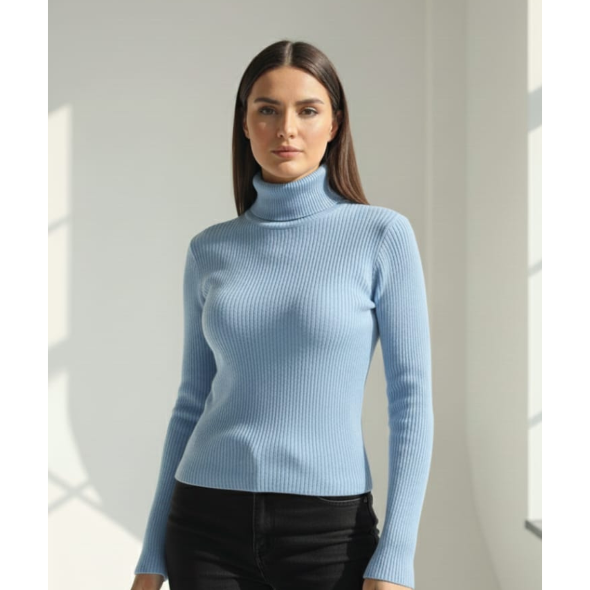 High Neck Sweater